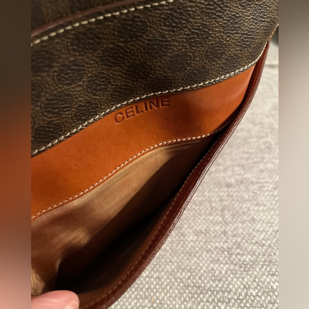 Celine Handbag in Brown and Tan - Picture 5 of 13